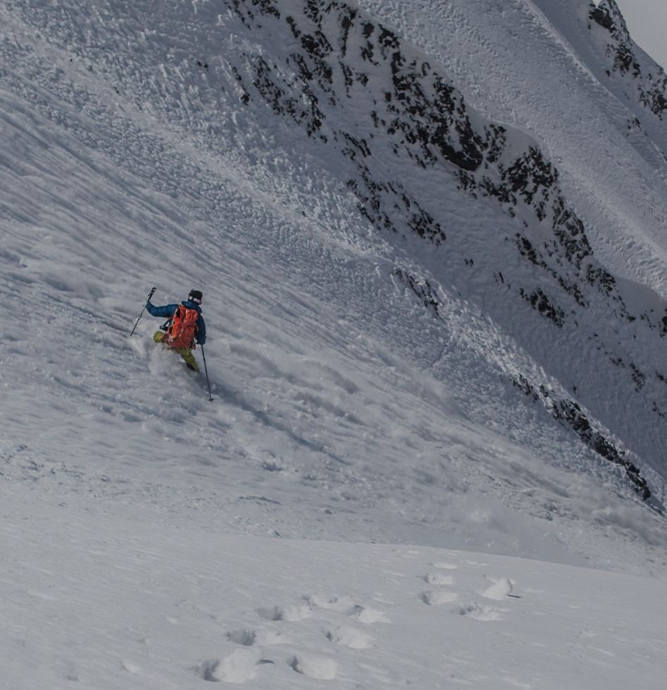 Steep slopes course in maurienne