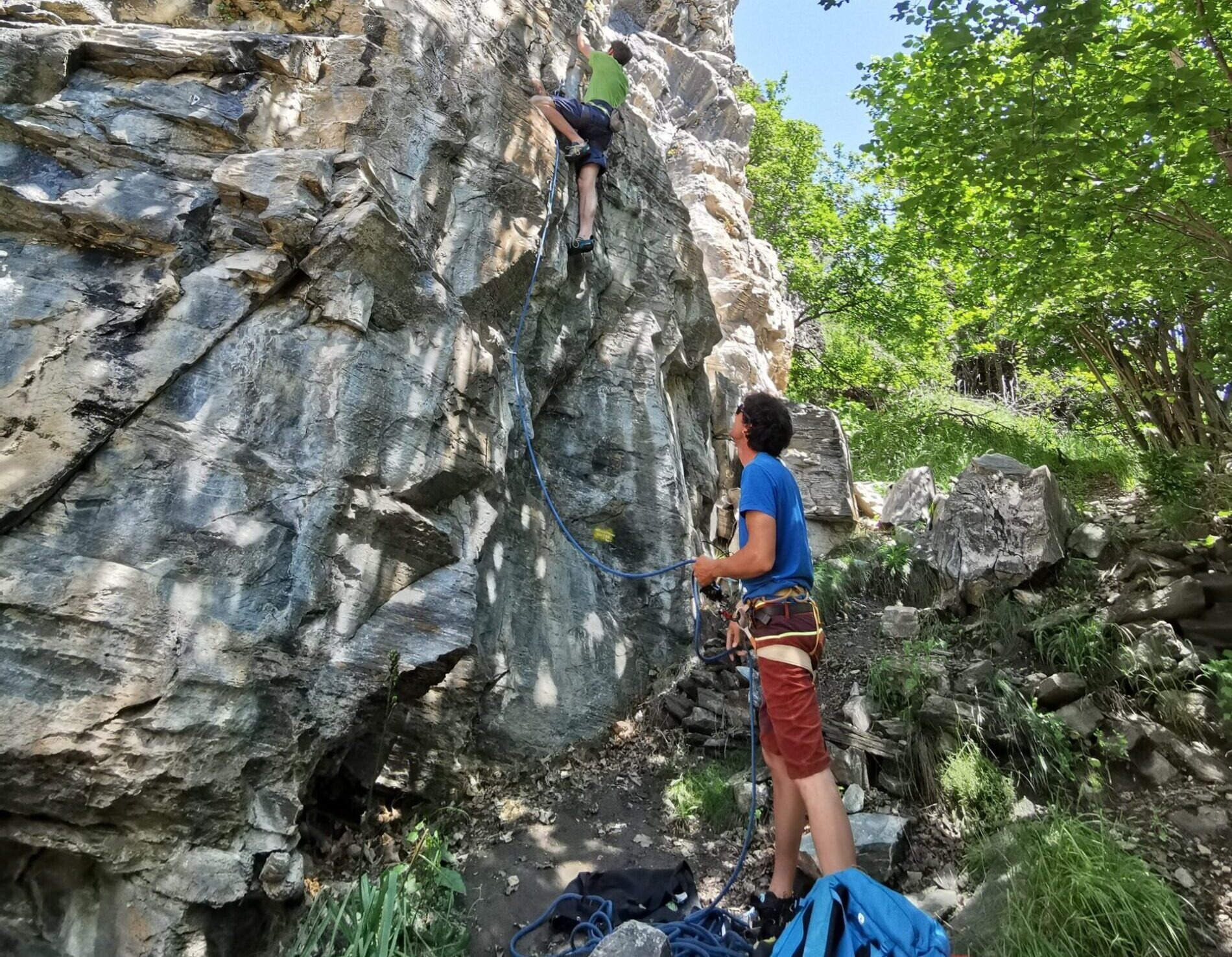 Climbing course